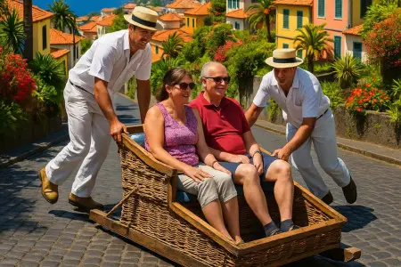 Carros de Cesto de Monte: Tradición única de Madeira que desafía el tiempo
